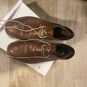 Cole Haan Brown Leather Chukka Boots